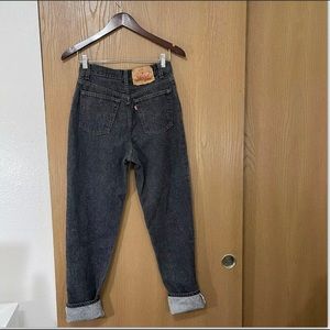 Vintage Levi’s 501 Black Button Fly Jeans USA